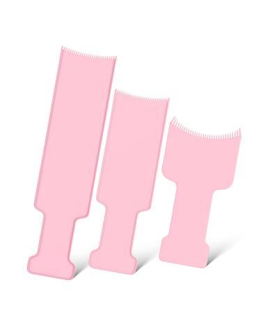 VALICLUD Planche Balayage Dents Arrondies 3 Tailles Outil De Coloration Capillaire Polyvalent Pour Professionnels Et Particuliers Kit De M ches Pour Salon Et Usage Maison