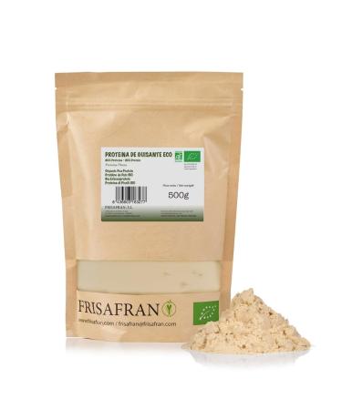 FRISAFRAN FRISAFRAN | Organic Pea Protein 500g | Protein Powder Concentrate | Pea Protein Powder | Ground Peas | Superfood | Plant Protein | 100% Natural | Vegan | Gluten-Free