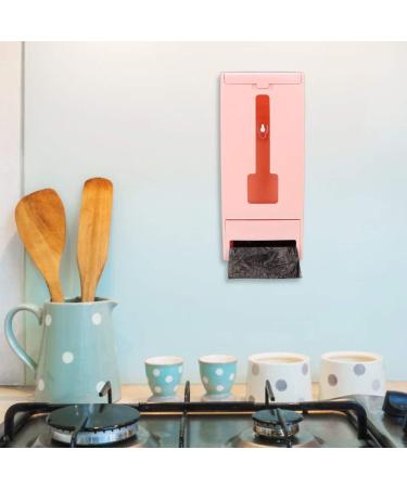 Plastic Bag Dispenser Trash Bag Organizer Open Lid Design Easy Installing for Washroom Home Kitchen Store Plastic Bags Store Garbage Bags() - Buy Online on GoSupps.com