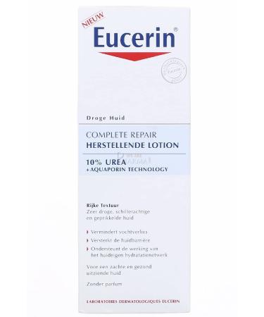 Eucerin Complete Repair Emollient Lotion 10% Urea - Hydrating 250 ml for Dry Skin | International Shipping Available - Buy Online on GoSupps.com