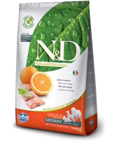N&D Ocean Dog Herring and Orange Adult Medium & Maxi 12KG - Buy Online on GoSupps.com