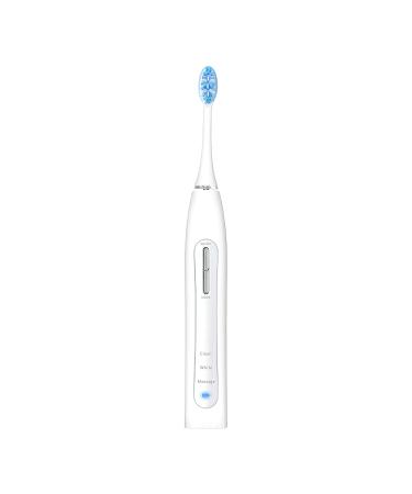 VITAMMY Pearl + White Sonic Toothbrush - Cleans Whitens & Massages for a Brilliant Smile | International Shipping Available - Buy Online on GoSupps.com