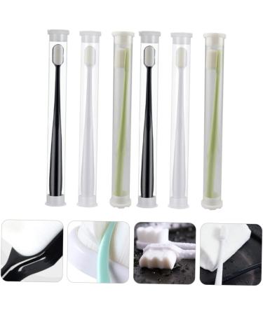 Ultechnovo 12 Stk Nano Toothbrush Set for Pregnant Women | Eco-Friendly Travel Brush with Ultra-Soft Fiber Bristles - Buy Online on GoSupps.com