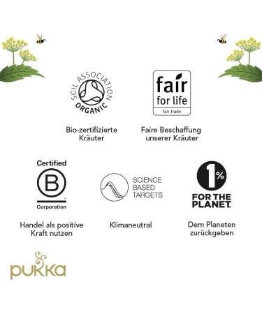  Pukka Pukka 4-pack of organic fruit-based tea bags "Night Time Berry " featuring chamomile lavender echinacea and elderberry for a peaceful evening's rest - Buy Online on GoSupps.com