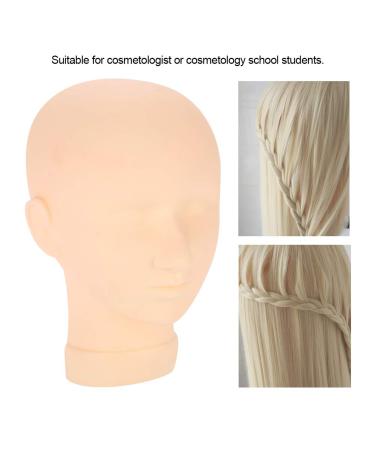 Professional Silicone Make-Up Practice Head for Cosmetology | Eyelash Extension & Hair Styling Training - Buy Online on GoSupps.com
