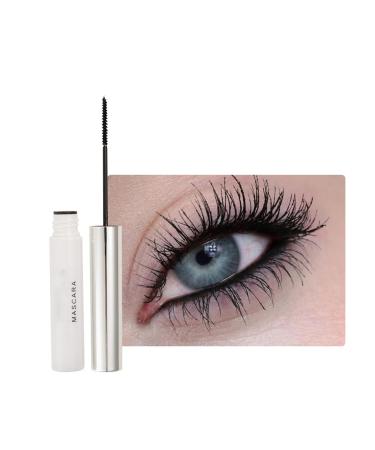 HADAVAKA 2pcs Waterproof Eyelash Primer Mascara Charming Long Lasting Mascara Colorful Fiber Extra Long Voluminous Lash Mascara Lengthen Volume Curl & Smudge Free Mascara (01# Black)