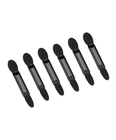 FOMIYES 100pcs Black Eyeshadow Eye Shadow Applicator Eye Shadow Brush Make up Miss Makeup Tools M Black
