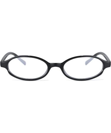 Siphew Blue Light Filter Glasses - Unisex Anti-Blue Light Round Glasses for PC Gaming - Stylish Black Frames - Buy Online on GoSupps.com