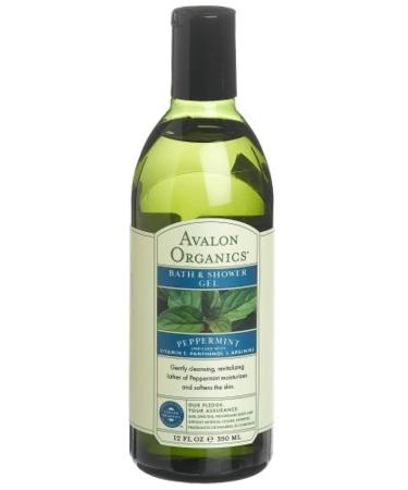 Avalon Organics Gel Bth N Shwr Ppprmint