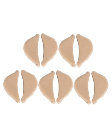FRCOLOR 5 Pairs Sole Pads Womens Athletic Shoes Sneakers Boot Insoles for Men Sponge Toe Filler Women Sneaker
