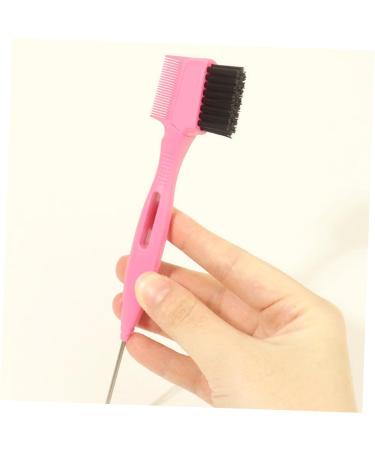 MAGICLULU Steel Needle Eyebrow Brush Set - Portable Eyebrow Comb & Hair Edge Brush for Women | Perfect for Travel & Precision Grooming - Buy Online on GoSupps.com