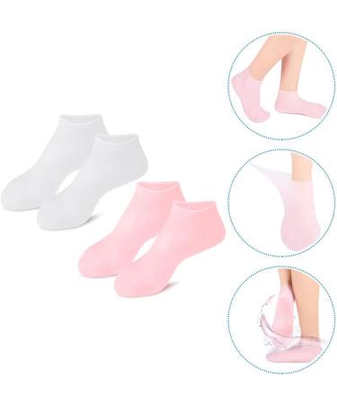 minkissy 8 Pairs Exfoliating Moisturizing Socks Pedicure Foot Care Socks Foot Care for Women Cuticles Socks Moisturizing Foot Masks Cracked Heel Lotion Cosmetic Miss Repair Socks Sebs - Buy Online on GoSupps.com