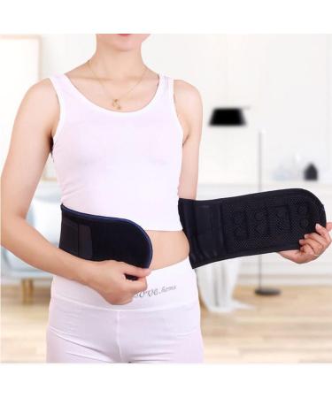 Tiiffy Self-Warming Magnetic Waist Bandage Belt for Lower Back Pain Relief - Heated Lordosis Support for Men & Women (XXL) - Breathable Magnetic Back Support for Muscle Injuries - Buy Online on GoSupps.com