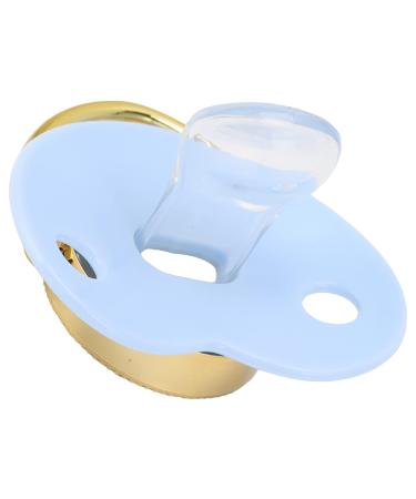Luxury Baby Pacifier & Clip Set - Rhinestone Blue Pacifier for Newborns (6-18 Months) | Small Prince Bling - Buy Online on GoSupps.com