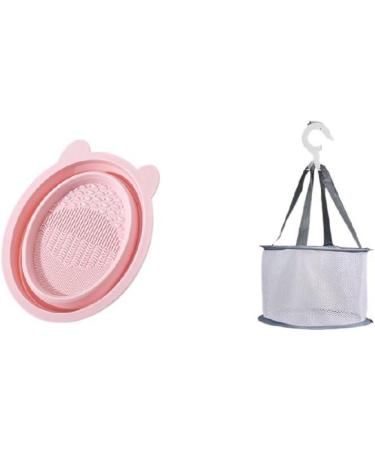 Folding Makeup Brush Cleaning Pad - Two-Piece Beauty Tool Set for Brushes & Blenders - International Shipping Available - Buy Online on GoSupps.com