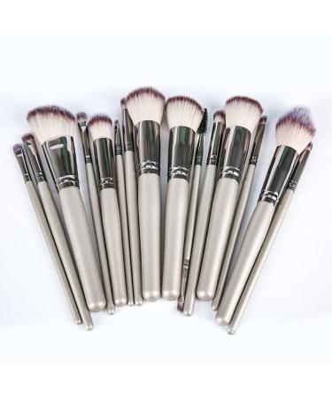 15-Piece Makeup Brush Set - Loose Powder Foundation & Eye Shadow Brushes | Premium Beauty Tools for Professional & Everyday Use - Buy Online on GoSupps.com