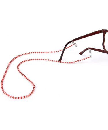 Lurrose Women's Pearl Sunglasses Chain & Facial Cover Holder Slide-Resistant Glasses Holder for Stylish Women - Buy Online on GoSupps.com