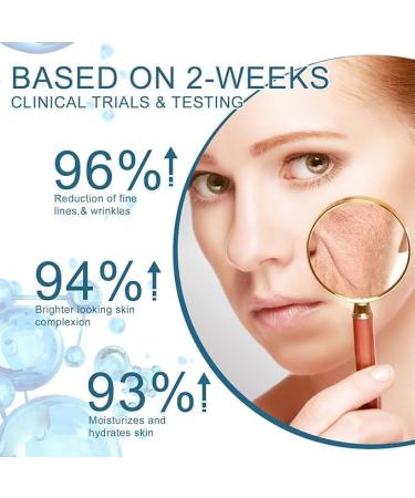  4PCS Facial Skin Serum Hyaluronic Acid Serum for Face Collagen Boost Anti Aging Daily Serum Collagen Boost Face Serum Anti-Wrinkle Serum Suitable for All Skin Types for Women & Men - Buy Online on GoSupps.com