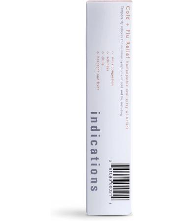 Sprayology Cold & Flu Relief Oral Spray - Natural Homeopathic Formula | Gluten-Free, Lactose-Free | 30 Day Supply (1.38 fl oz) - Buy Online on GoSupps.com
