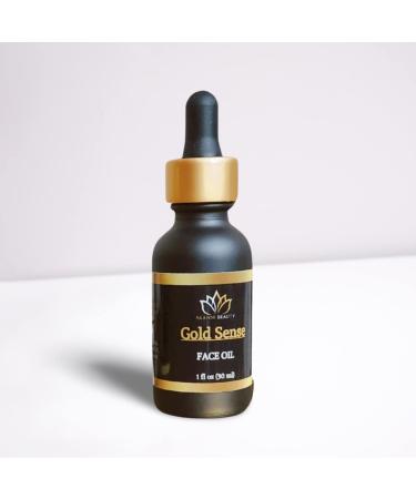 AKANNI BEAUTY Gold Sense Face Oil - Nourishing & Anti-Aging for Delicate Sensitive Skin with Sea Buckthorn Oil - Shop Internationally - Buy Online on GoSupps.com