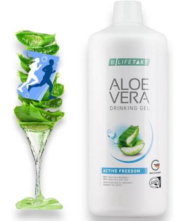 LR Lifetakt Aloe Vera Drinking Gel Active Freedom Health Care Women Men Drink Every Day Natural Treatment - 1000 ml./33.3 fl.oz - Buy Online on GoSupps.com