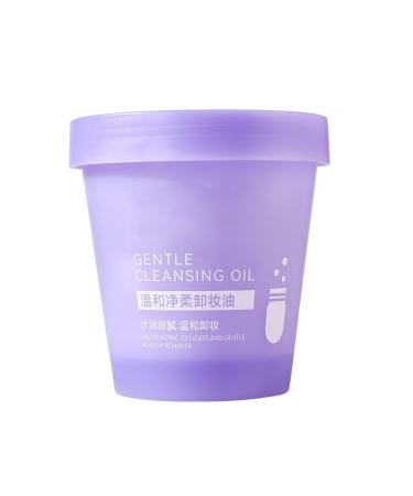 Mimoqk Makeup Cleansing Oil Hydrating Face Cleanser Lightweight Foundation Remover Gentle Nourishing Formula Non-Greasy 150 ml Travel-Friendly Women