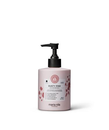 Maria Nila Colour Refresh Dusty Pink 300 ml Dark Pink Pastel Hair Mask Semi-Permanent Pigments 100% Vegan & Sulfate/Paraben free multicoloured - Buy Online on GoSupps.com