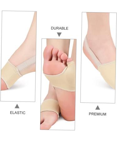 Bunion Spacers Toe Cover Gel Protectors - 1 Pair | Toe Sleeve, Splint, Socks & Separator for Foot Care | Pedicure Arm Pad - 19x6.5cm - Buy Online on GoSupps.com
