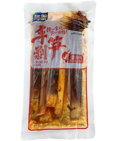 Fresh Hand Peeled Bamboo Shoots 200g/400g Instant Chinese Spicy Snack Pickled Vegetables Mountain Pepper Bamboo Shoots Pickled pepper Crispy Bamboo Shoots (Spicy flavor400g 1pack) Spicy flavor400g 1pack - Buy Online on GoSupps.com