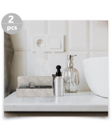 Minkissy Travel Toothbrush Storage Box & Glasses Pouch - 2pcs Tooth Carrier & Skin Suitcase Bags for Organized Travel - Buy Online on GoSupps.com