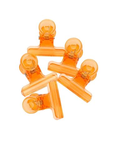 5Pcs Curve Nail Extension Clips - Nail Shaping Tools in 4 Colors (Orange) | Perfect for Gel Nail Forms - Shop Now! - Buy Online on GoSupps.com