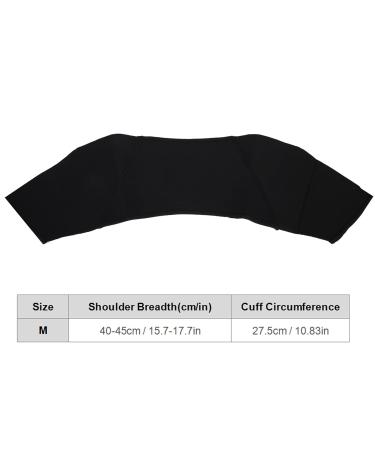 Double Shoulder Brace - Breathable Compression Pad for Posture & Body Care | Elastic Sports Shoulder Protector (M 40-45cm) - International Shipping Available - Buy Online on GoSupps.com