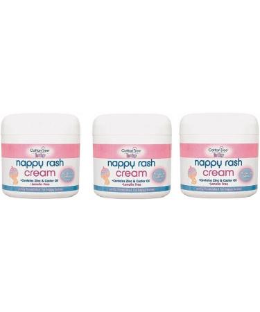 Scotvision 3 x Nauge Nappy Rash Cream Zinc & Castor Oil 200ml Lanolin Free - Shop Now! - Buy Online on GoSupps.com