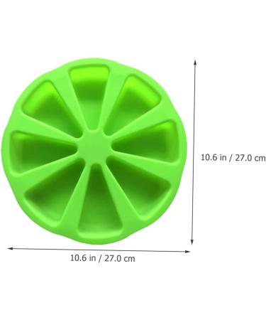 OUNONA 2pcs 8 Divider Baking Pan Cake Stencils Portion Cake Molds Silicone Shapes Cavity Cake Pan Cupcake Baking Mold Cake Molds Chocolate High Temperature Resistance Silica Gel - Buy Online on GoSupps.com