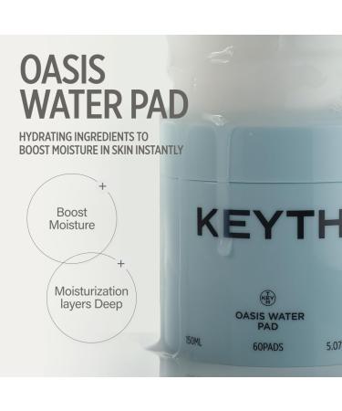KEYTH Oasis Water PAD (150ML 5.07 FL.OZ.) / Hydration Moisturization Hyal-Barrier Acetyl Glutamine 3 Layer Sheet Blue - Buy Online on GoSupps.com