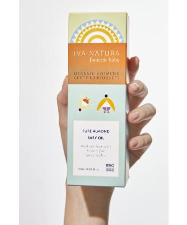 IVA NATURA Organic Pure Almond Baby Oil 4.22 fl oz