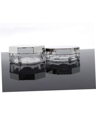Holibanna 2 Sets Octagonal Loose Powder Box Makeup Setting Powder Puff Powder Makeup Case Makeup Box - Buy Online on GoSupps.com
