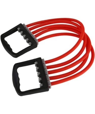 BESPORTBLE Chest Expander Stretchy Arm Pulling Resistant Band Fitness Exercise Puller Adjustable Spring Exerciser Random Color - Buy Online on GoSupps.com