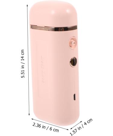 LALADEFIEE Oxygen Injection Beauty Instrument Face Steamer Portable Face Mister Facial Mister Brass Pink - Buy Online on GoSupps.com
