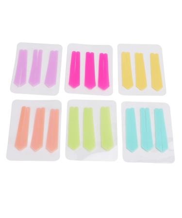 Premium Silicone Lash Ribbon Kit 18 Pairs Reusable Design Easy Operation for Beauty Salons