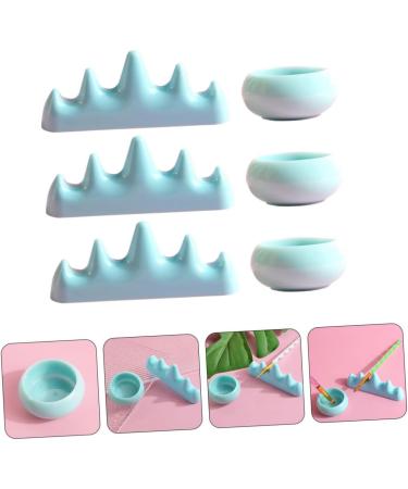 DOITOOL 5 Sets Nail Art Brush Cup Nail Brush Rest Sponge Holder Shower Stool Acetona Dip Nail Remover Nail Soak off Paint Brush Rest Paint Brush Holder Nail Pens Plastic Supplies Japanese - Buy Online on GoSupps.com