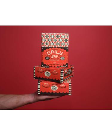 Kreatures of Habit DAILY BAR | 20g Plant-Based Protein Bar | 3g of Creatine Monohydrate Per Bar | Gluten-Free | No Seed Oils or Artifical Flavors (Peanut Butter Banger, Pack of 12) - Buy Online on GoSupps.com