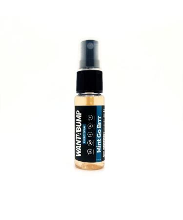 Want A Bump Energy Spray & Breath Freshener | 400mg Caffeine | B 3 6 12 Vitamin Spray | Electrolytes Spray | No Jitters | No Crash | Oral Spray
