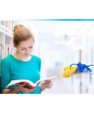 Buy Comfortable Hearing Protection Earplugs for Dormitory & Sleeping - 100 Pairs Anti-Noise Washable Perfect for Men & Women - Buy Online on GoSupps.com