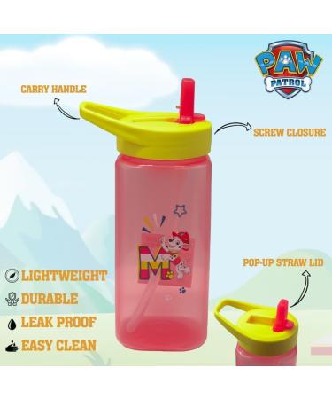 Hovuk 2Pcs Paw Patrol Marshall Printed Straw Sippers - BPA Free Water Bottles for Kids 6+ Months - Buy Online on GoSupps.com