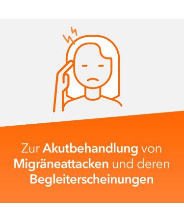 Sumatriptan 50 mg for Acute Migraine Relief - Ratiopharm | 2 Pieces - Alleviates Nausea & Sensitivity - Buy Online on GoSupps.com