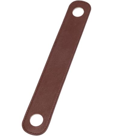 Qialexicon Leather Shoulder Strap Pad Detachable Replacement for Tote Handbag Laptop Case brown - Buy Online on GoSupps.com