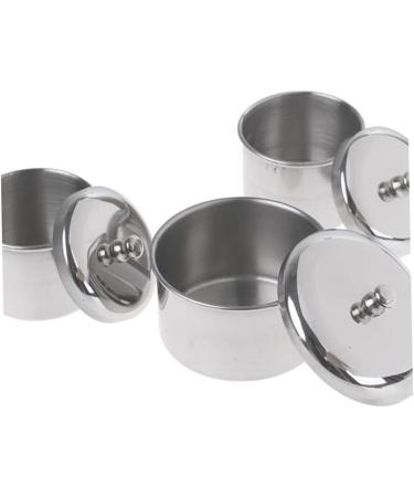 Manicure Container Liquid Powder Cup Crystal Tools Dispensing Container With Lid for Women nail liquid dish - Buy Online on GoSupps.com