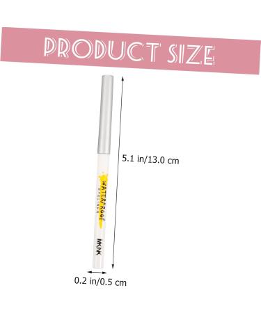 FOMIYES 20 Pcs White Lying Silkworm Pen Eyeliner Pencil Xmas Tree Concrete Eyeshadow Pen Set Girl Make up - Buy Online on GoSupps.com