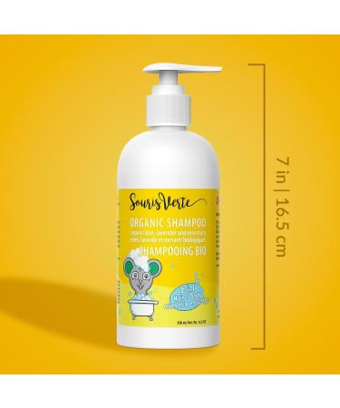 Souris Verte No Tears Hair and Body Shampoo Babies & Children 2 in 1 Aloe & Essential Oils Moisturizing Wash 350 ml - Buy Online on GoSupps.com
